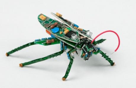 Locust made with Printed circuit boards (PCB)