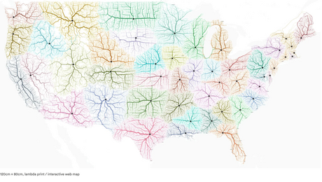 This map shows how ‘all roads lead to Rome’. But that’s not the whole story