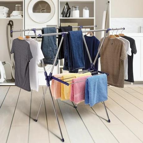 Are foldable drying racks a laundry lifesaver that maximizes space?