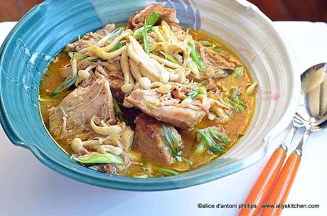 thai red curry lemongrass pork