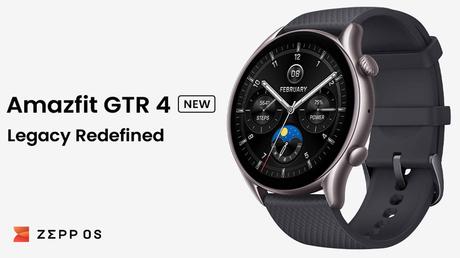 amazfit gtr 4 new with 150 watchface amoled display launched in india