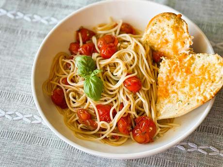 Roasted Balsamic Cherry Tomato Pasta