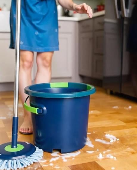 Is a spin mop and bucket with a wringer the ultimate cleaning hack that makes mopping fun?