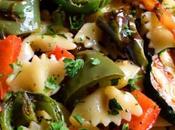 Pasta Salad with Charbroiled Bell Peppers