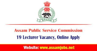 SCERT Assam Recruitment | 19 Lecturer Posts, Online Apply