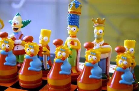 Simpson Chess Set