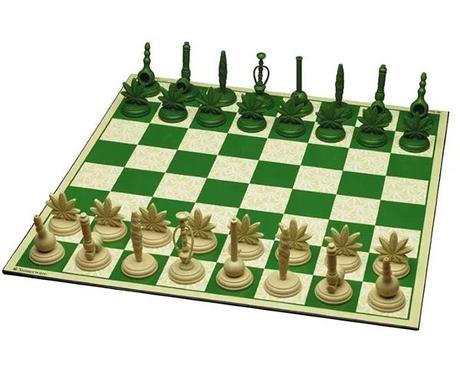 Marijuana Chess Set