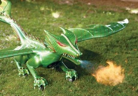 Flying Remote Control, Fire Breathing Dragon