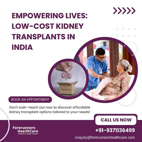 Low Cost kidney transplant India