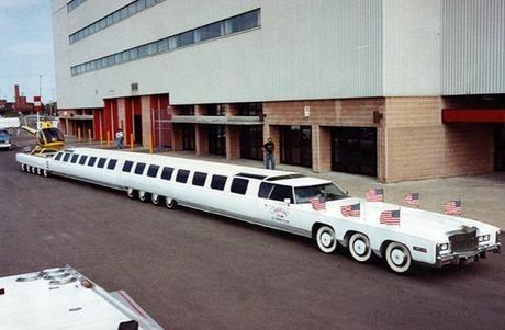 26-Wheeled Limousine