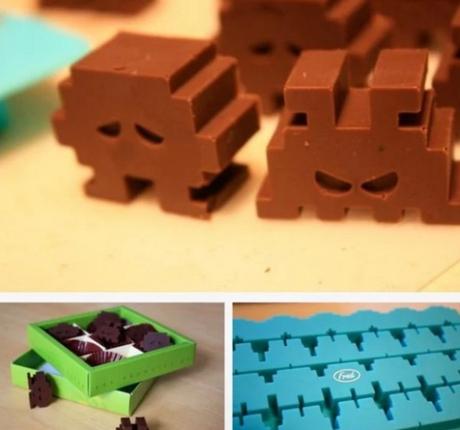 Space Invaders Chocolates