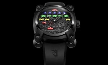 Space Invaders watch