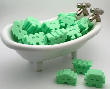 Space Invaders Soap