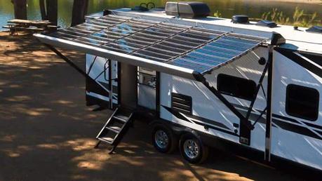 RV Solar Awning