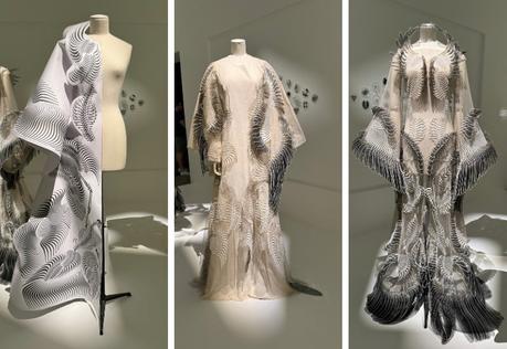 Iris Van Herpen dress under construction