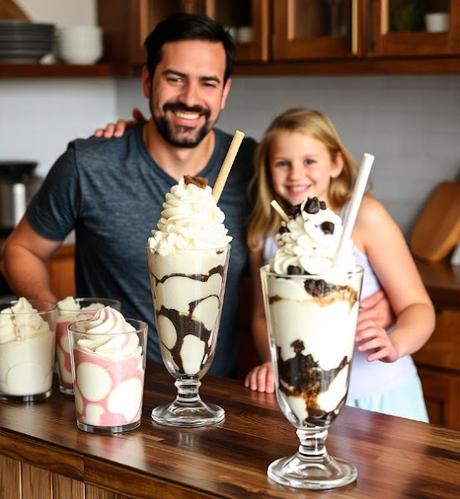 Image: Creamy Icecream Containers Cups Jars Tubs Canisters Set