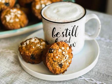 Maple Molasses Blueberry Muffins