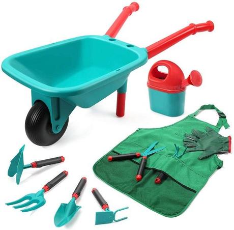 Cute Stone Kids Gardening Tool Set