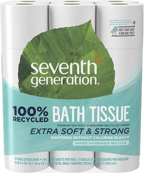 Seventh Generation 100 Recycled Bath Tissue