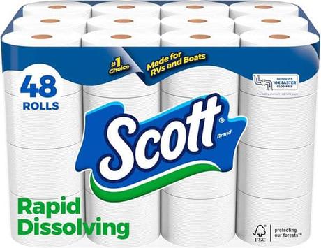 Scott Rapid-Dissolving Toilet Paper