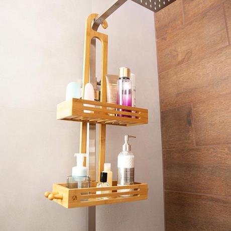 Totally Bamboo Shower Shelf