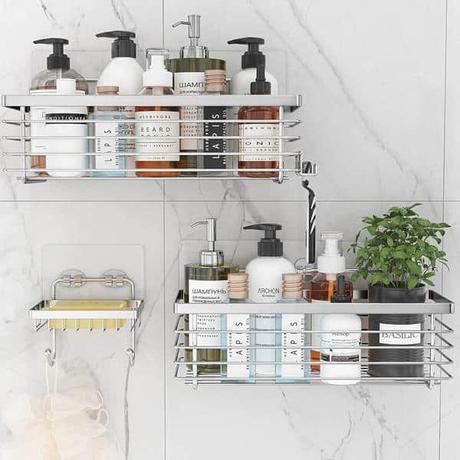 ODesign Adhesive Shower Shelf