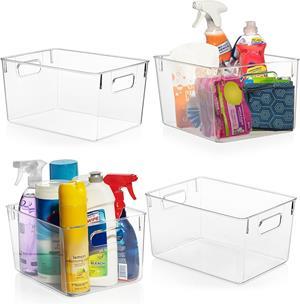 mDesign Plastic Storage Organizer 