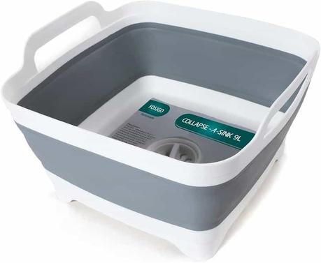 FOSJGO 2.4 Gal(9L) Collapsible Dish Basin 