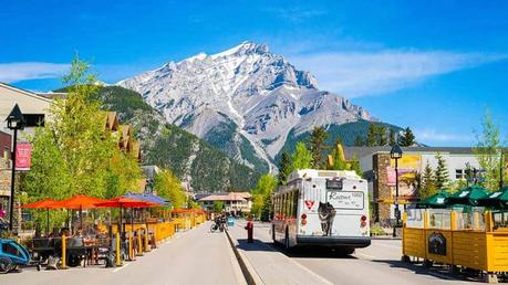 Travel Guide For Camping in Banff National Park Alberta 41 Town of Banff