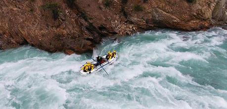 Travel Guide For Camping in Banff National Park Alberta 46 whitewater rafting in banff