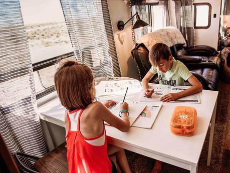 All About RV Travel With Kids 58 rv home schooling