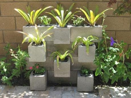 Make Your Own Cinder Block Planters