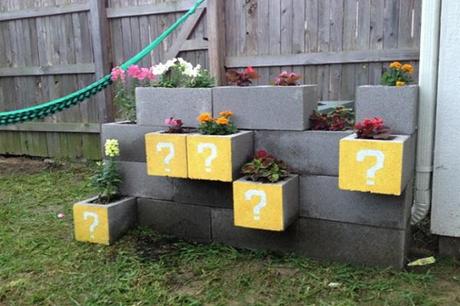 Make Your Own Cinder Block Planters