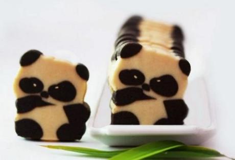 Panda Inspired Cookies