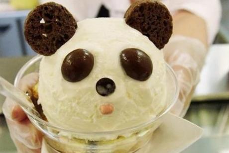 Panda Inspired Ice-Cream