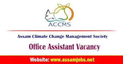 ACCMS Recruitment 2024 | Office Assistant Vacancy