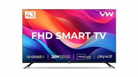 43 inch smart tv under 15000 rupees cheapest vw full hd tv at just rs 13999