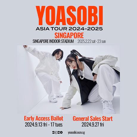 YOASOBI Returns to Singapore for a Two-Day Concert in February 2025 – Here's How to Secure Early Access Tickets