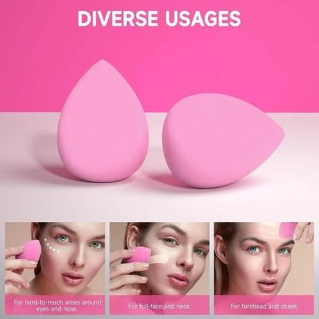 Image: Latex-free Makeup Sponges, 6pcs