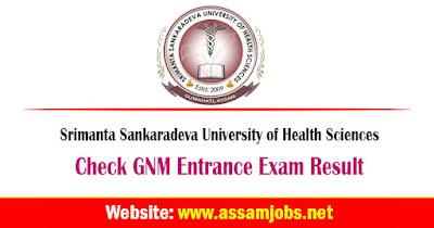 SSUHS Result 2024 | Check GNM Entrance Exam Result