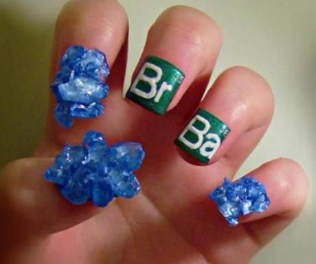 Breaking Bad Nail Art