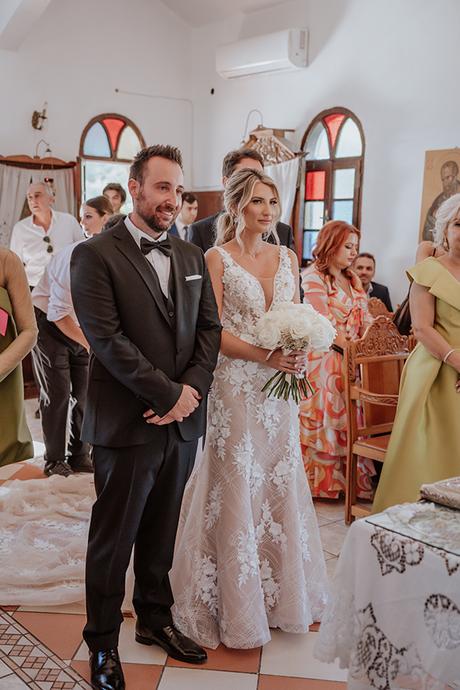 Pretty wedding in Halkidiki with a bohemian flair | Vicky & Alkis