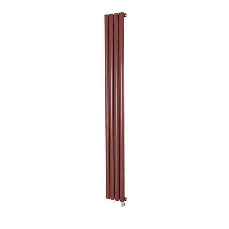 milano aruba booth red vertical electric radiator cut out