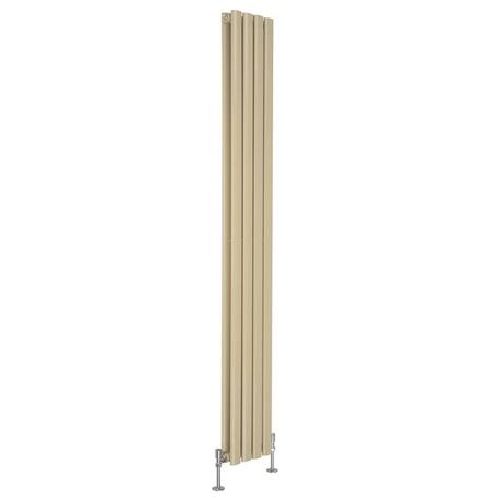 Milano Aruba - Elk Brown 1780mm Vertical Double Panel Designer Radiator - Choice of Size cut out