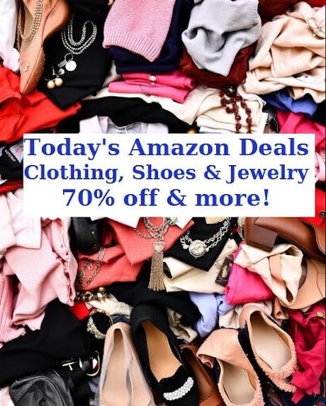 Image: Today's Deals on Amazon: Clothing, Shoes and Jewelry - 70% off and more!