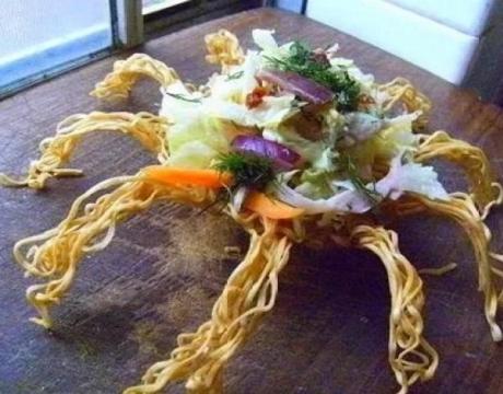 Noddle crab-shaped bowl