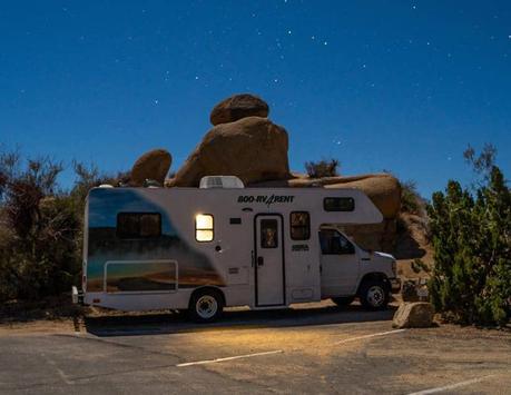 RV Overnight Parking Desert