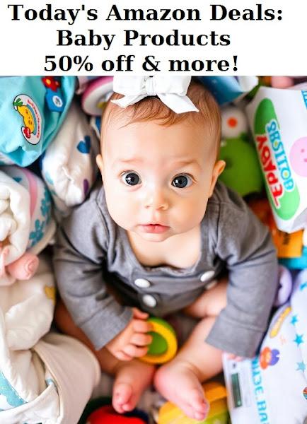 Image: Today's Deals on Amazon: Baby Products - 50% off and more!