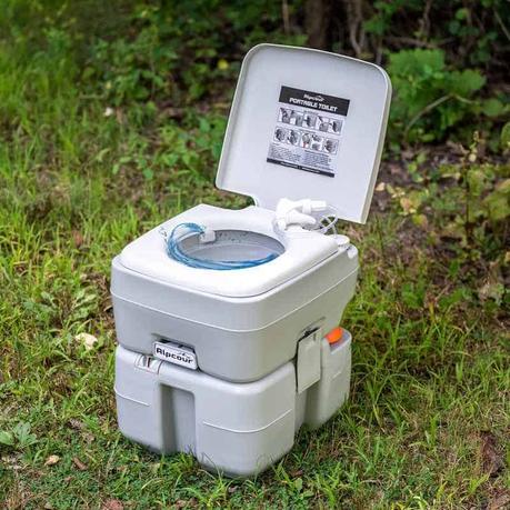 portable camp toilet