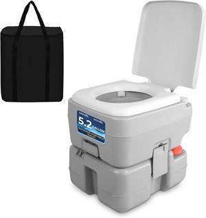 SereneLife Outdoor Portable Toilet